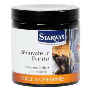 Rénovateur fonte cheminée, Starwax Rénovateur fonte cheminée, Starwax