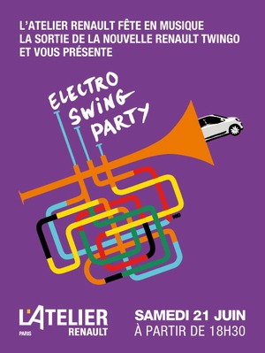 Lire la suite à propos de l’article Electro Swing Party à l’Atelier Renault
