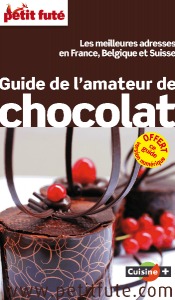 216 pages, Le Petit Futé nouvelle édition, collection thématique. Version print 11,95 €. Version numérique 7,99 €. http://boutique.petitfute.com/chocolat-guide-de-l-amateur-de.html 