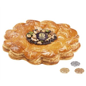 Galette Cœur de dentelle, aux amandes, Dalloyau