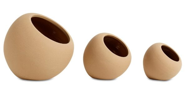 Pot de fleur Rolling en terre cuite BoConcept