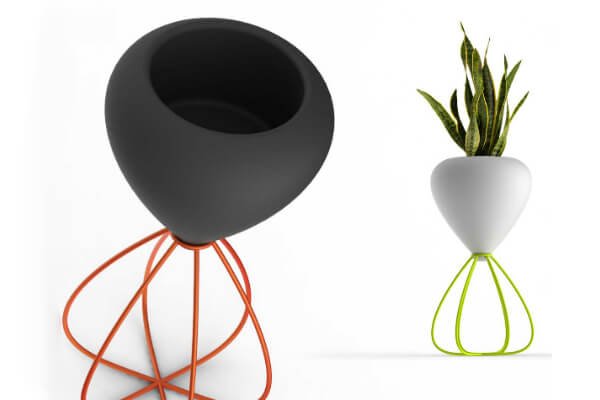 Jardinière Spaghetti Vondom, design Karim Rashid