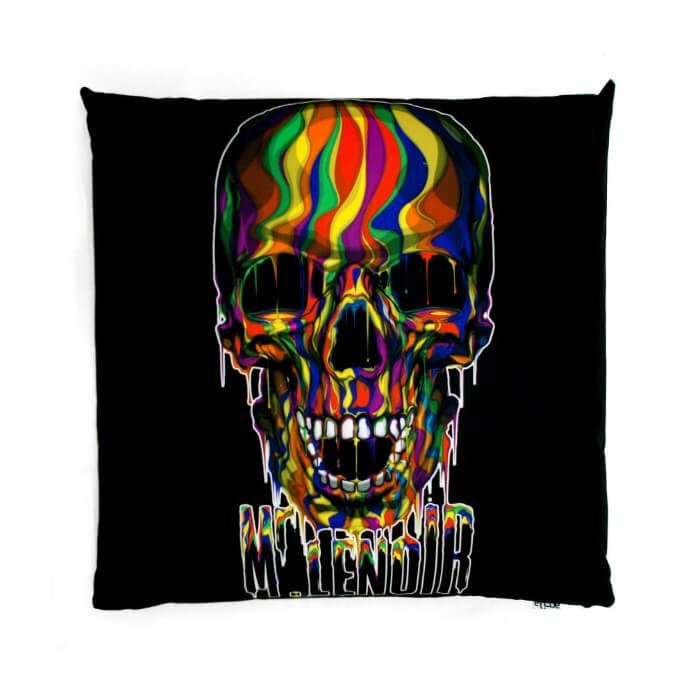 Coussin Skull Multico Mr.Lenoir