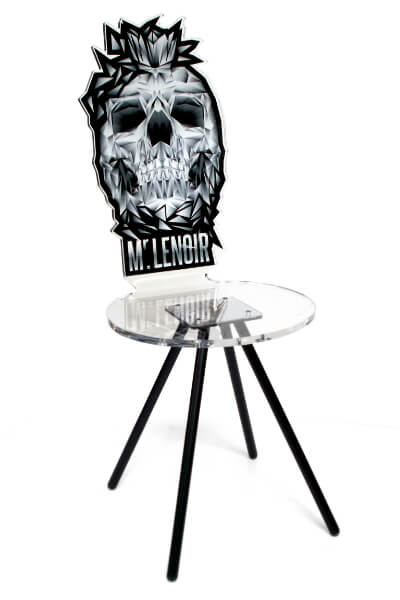 Chaise All Black Mr.Lenoir