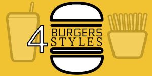Lire la suite à propos de l’article 4 burgers, 4 styles