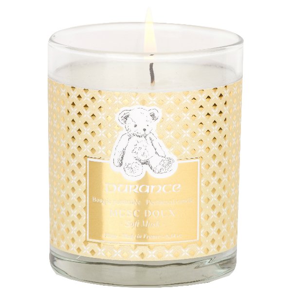 Bougie de Noël Musc, Durance