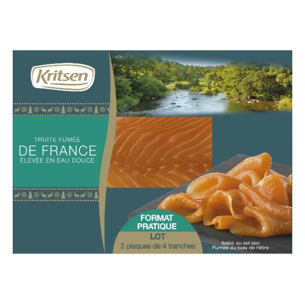 Truite Fumée élevée en mer, Kristen