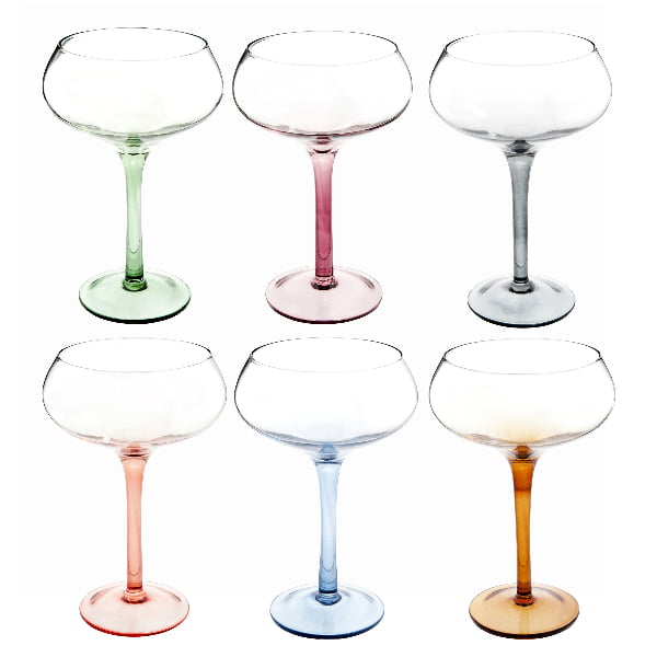 Disco, lot de 6 coupes de champagne Maison du Monde