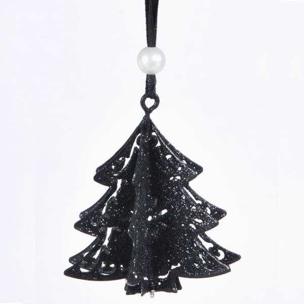 Suspension sapin noir, Magasins U