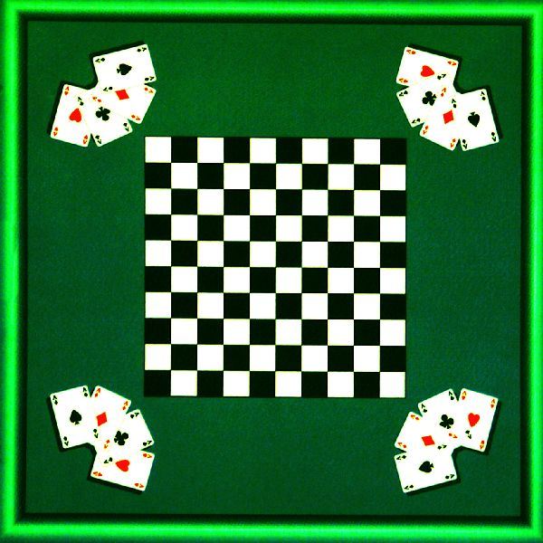 Tapis de jeu de carte