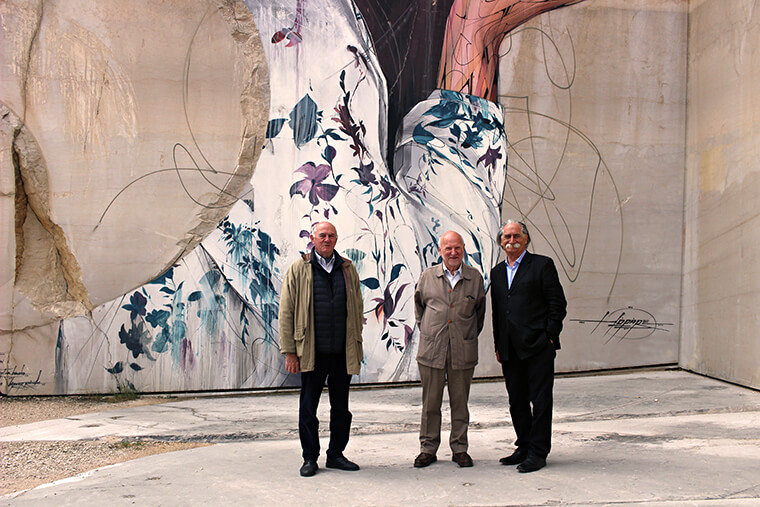 Pierre Lignier, Jean-Luc Rosier et André Valognes
