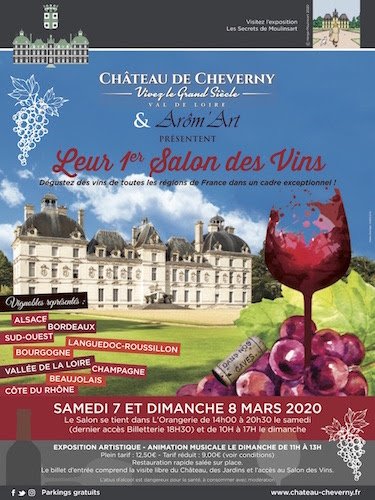 Lire la suite à propos de l’article Château de Cheverny, premier salon du vin