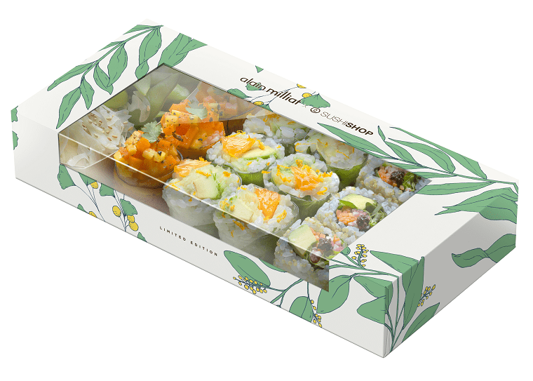 Lire la suite à propos de l’article Sushi Shop, la box 100 % veggie
